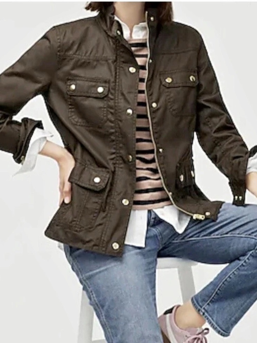 J.Crew Downtown Field Jacket women’s size S